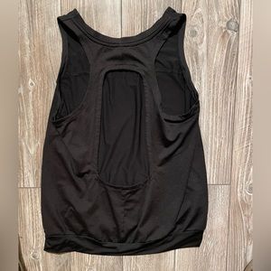 Open Back Workout Top